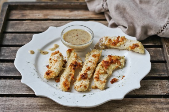 Comfy Belly: Chicken Tenders with Honey Mustard Dip