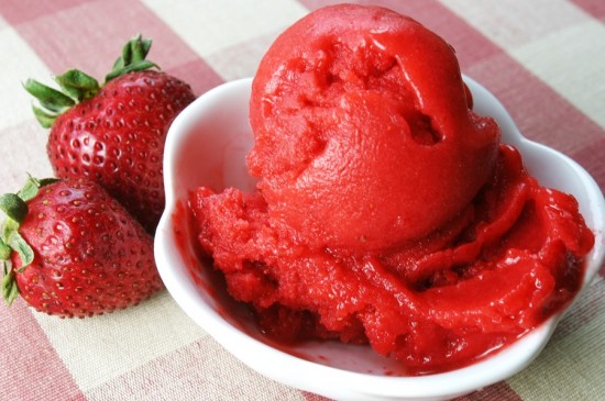 Strawberry Sorbet