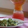 Eggs Florentine and Fresh Juice