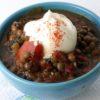 Rustic French Green Lentil Soup