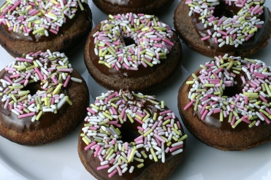 Dipped buckwheat donuts Dipped buckwheat donuts