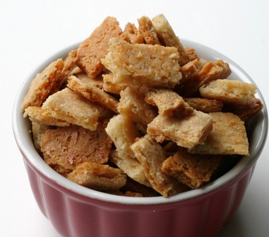 Parmesan Croutons & Crackers
