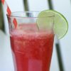 Watermelon Limeade (or Lemonade)