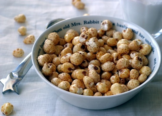 Bowl of corn pops