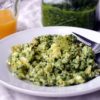Green Eggs {with Kale pesto}