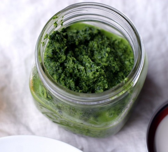 Kale pesto in a jar Kale pesto in a jar
