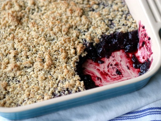Blackberry Crumble Blackberry Crumble
