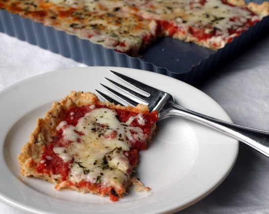 Slice of pizza tart