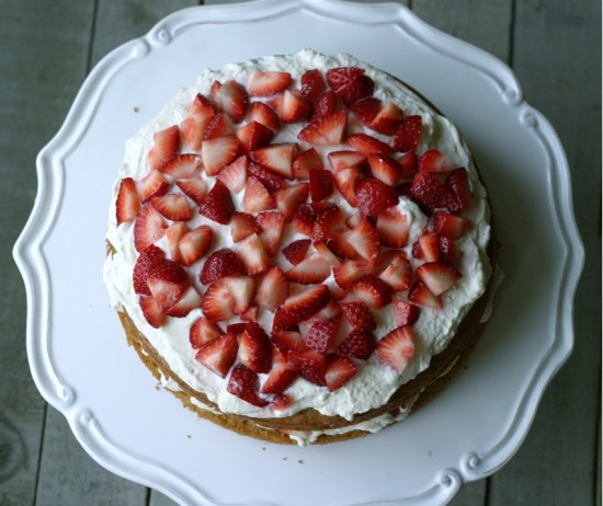Strawberry Shortcake above
