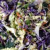 Toasted Sesame Dressing on a Rainbow Salad