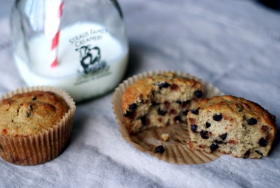 Muffin and milk
