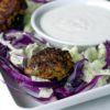 Falafel and Yogurt Tahini Sauce {grain-free, glute...