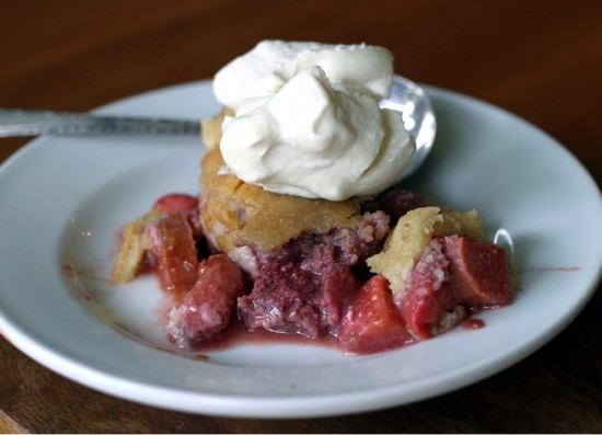 Strawberry Rhubarb Cobbler Strawberry Rhubarb Cobbler
