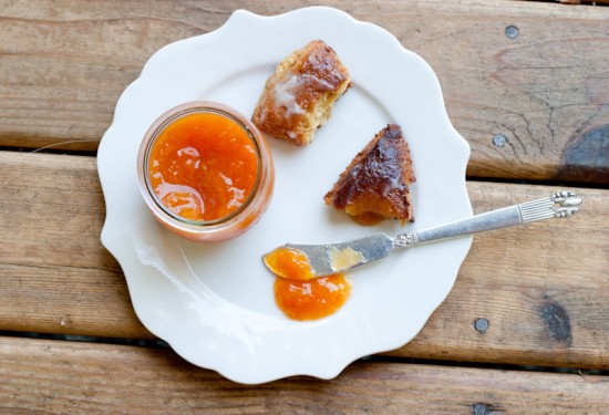 Lemon Ginger Scones and Apricot Jam Lemon Ginger Scones and Apricot Jam