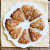 Lemon Ginger Scones and Apricot Jam