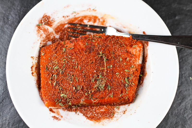 Comfy Belly: Blackened Salmon