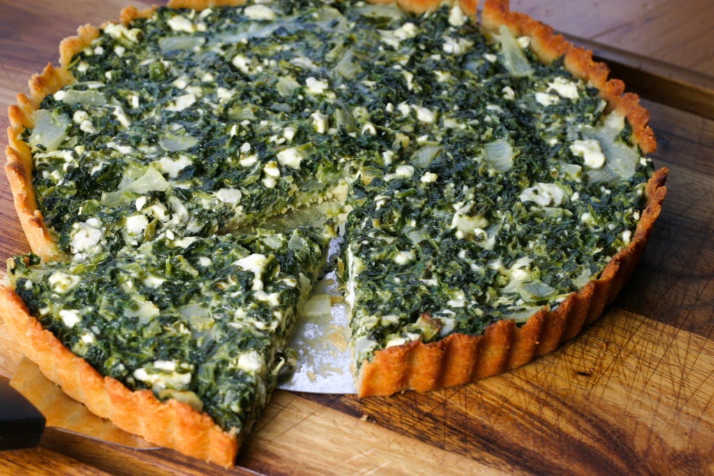 Spinach Tart - Comfy Belly