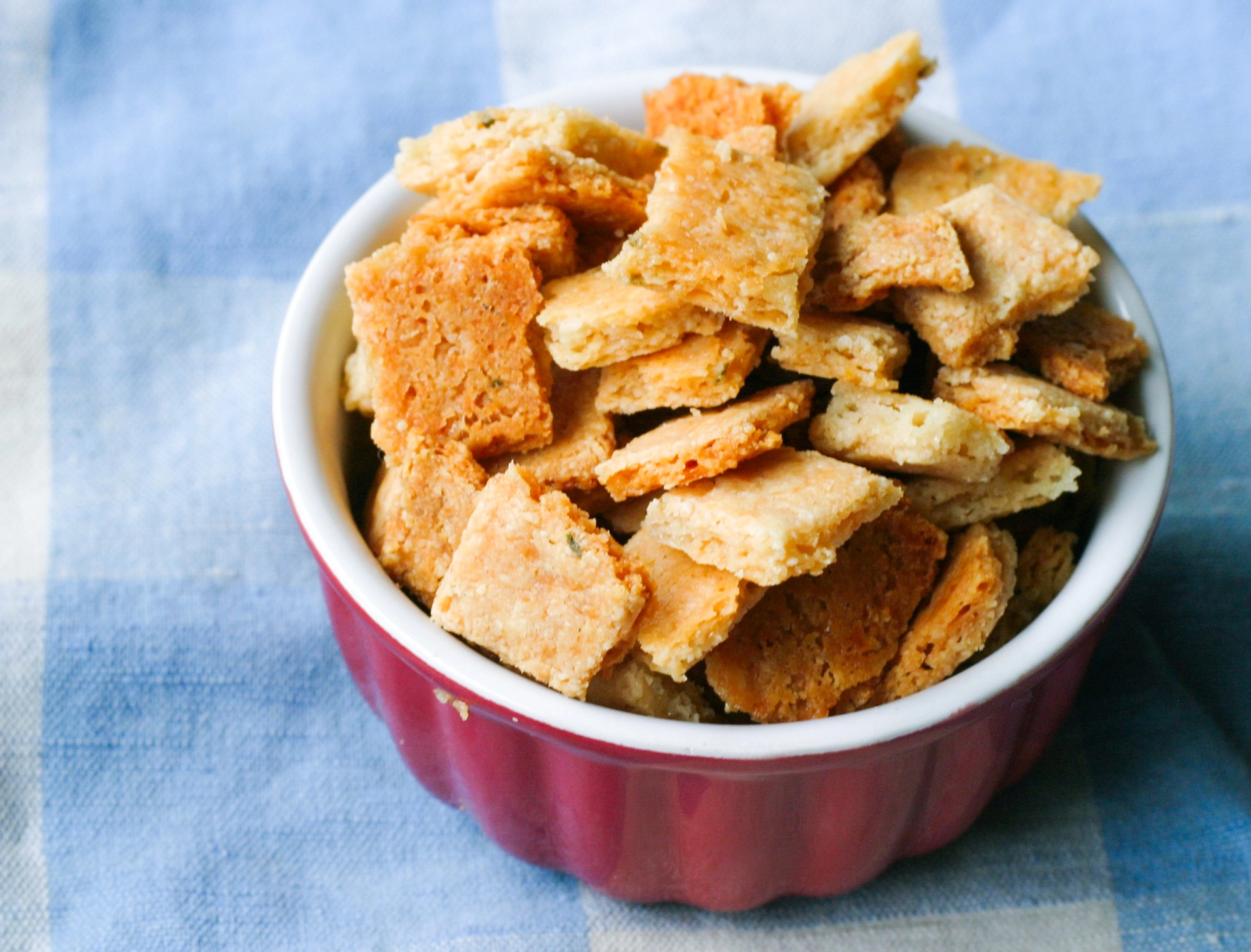 Parmesan Crackers & Croutons