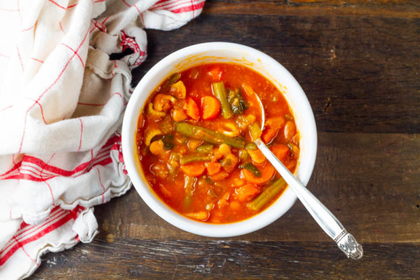 Minestrone Soup - Comfy Belly