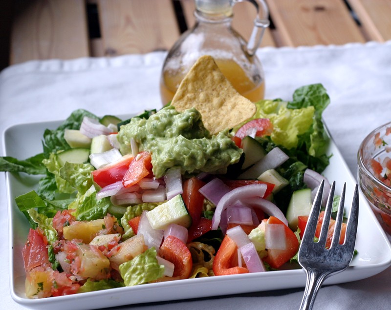 Mexican Vinaigrette Salad | comfy belly