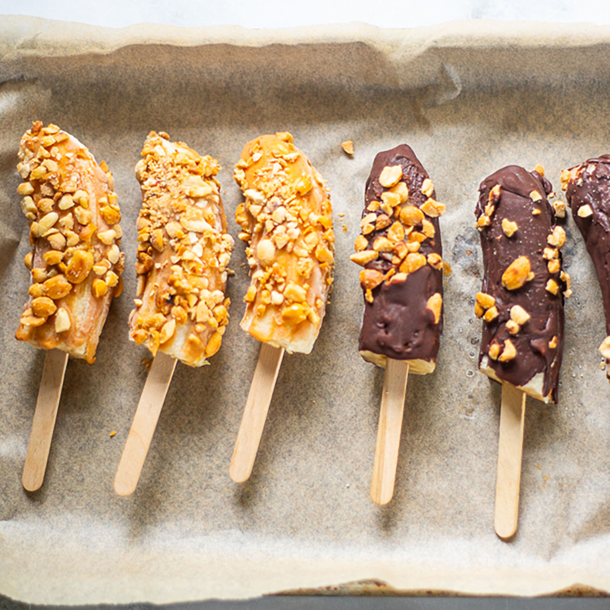 Frozen Banana Pops