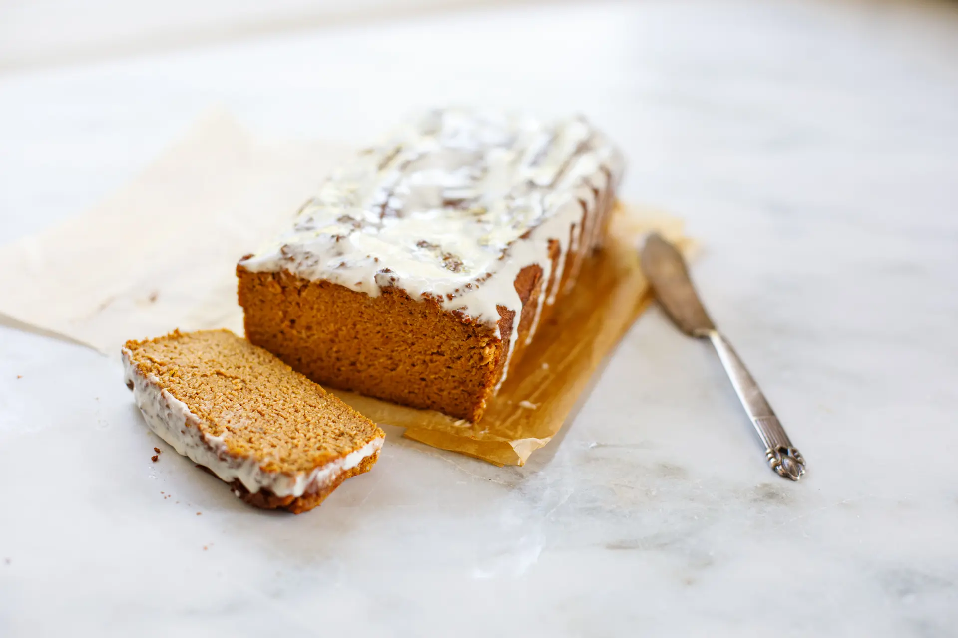 Pumpkin Bread made with almond flour