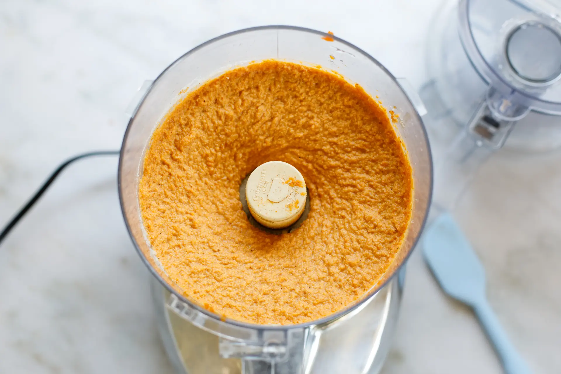 Batter pulsed in food processor