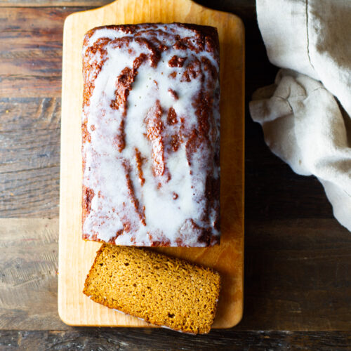 Pumpkin Bread {almond & coconut flour}