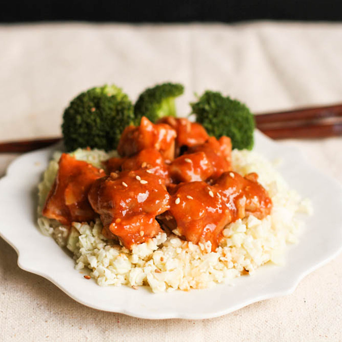 Orange-Sesame-Chicken slow cook