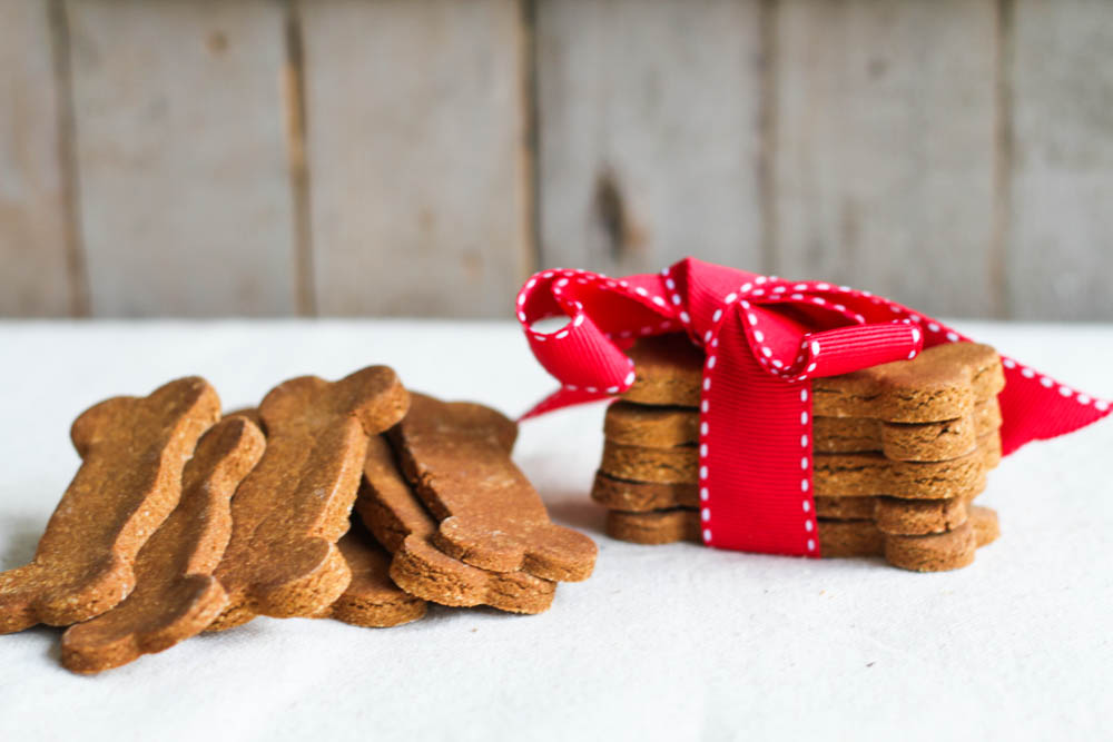 Gingerbread Dog Biscuits | comfy belly