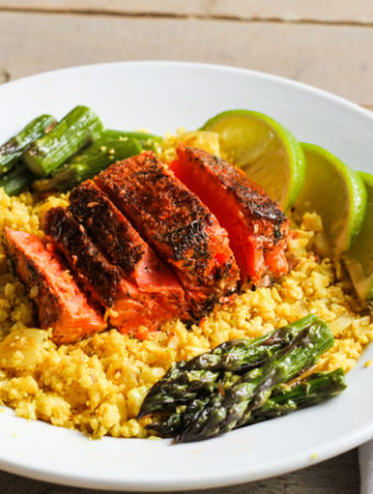 Blackened Salmon Bowl - Comfy Belly