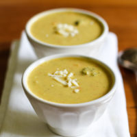 Broccoli Cheddar Soup - Comfy Belly