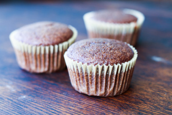 Chocolate Cupcakes {almond flour} - Comfy Belly