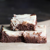 Cheesecake Brownies {using coconut flour}