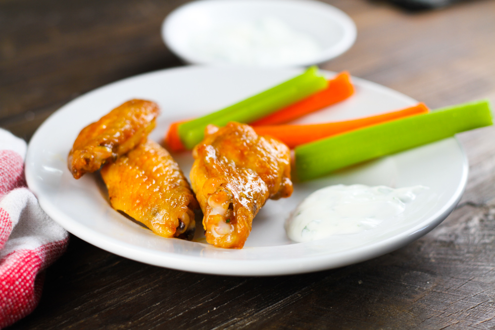 Baked Hot Wings - Comfy Belly