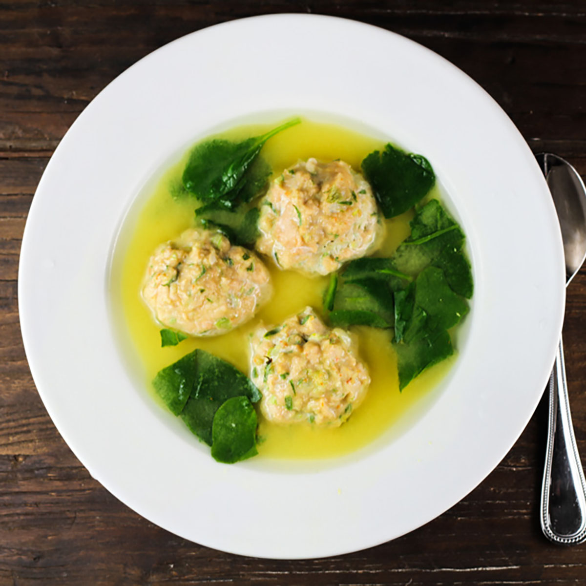 Wonton Meatball Soup