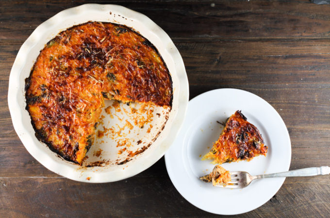 Spaghetti Pizza Pie
