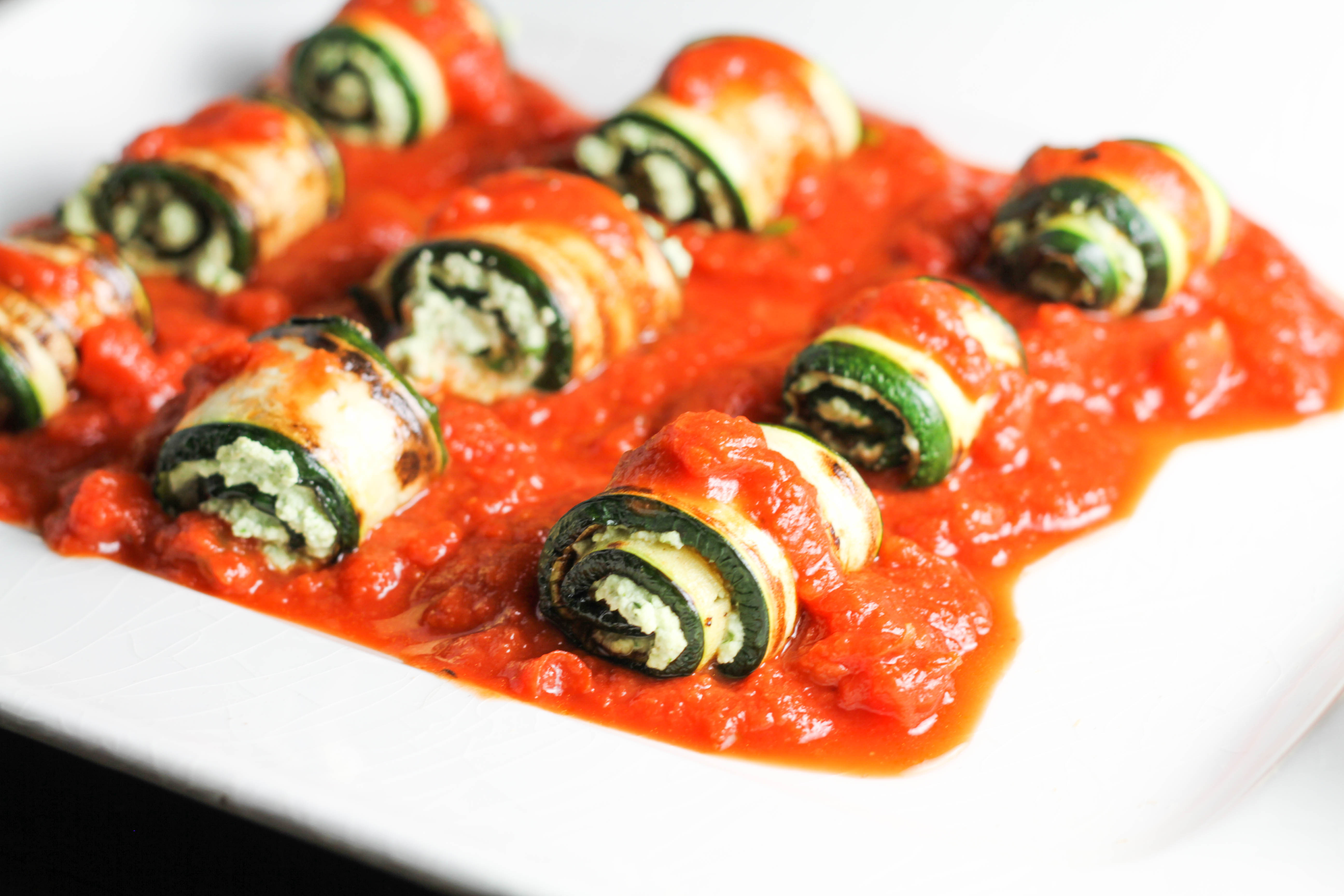 Zucchini Rollatini {dairyfree} Comfy Belly Grain Free Gluten Free