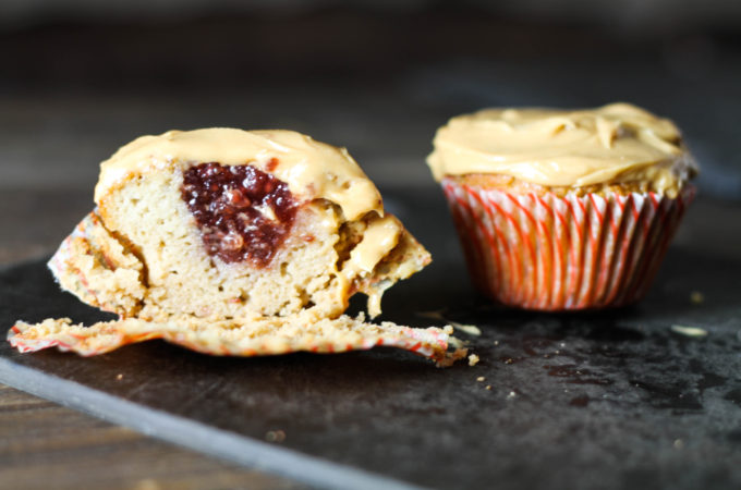 PB&J Cupcakes