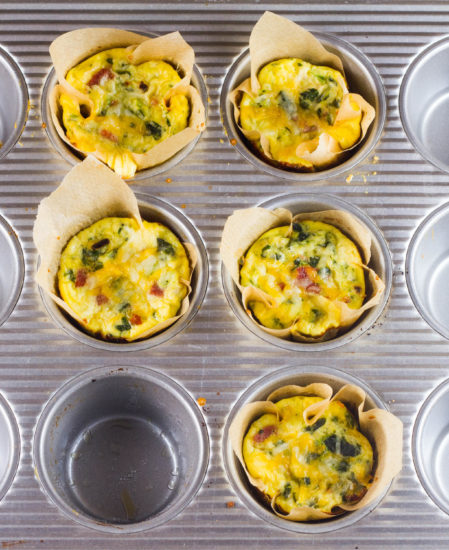 Crustless Mini Quiches