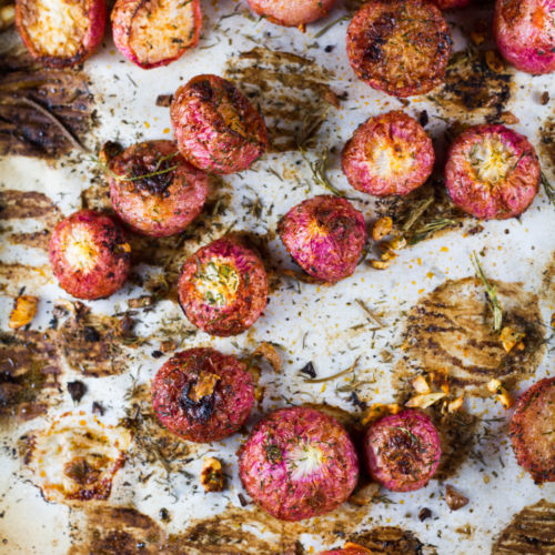 Simple Roasted Radishes Recipe • Salt & Lavender