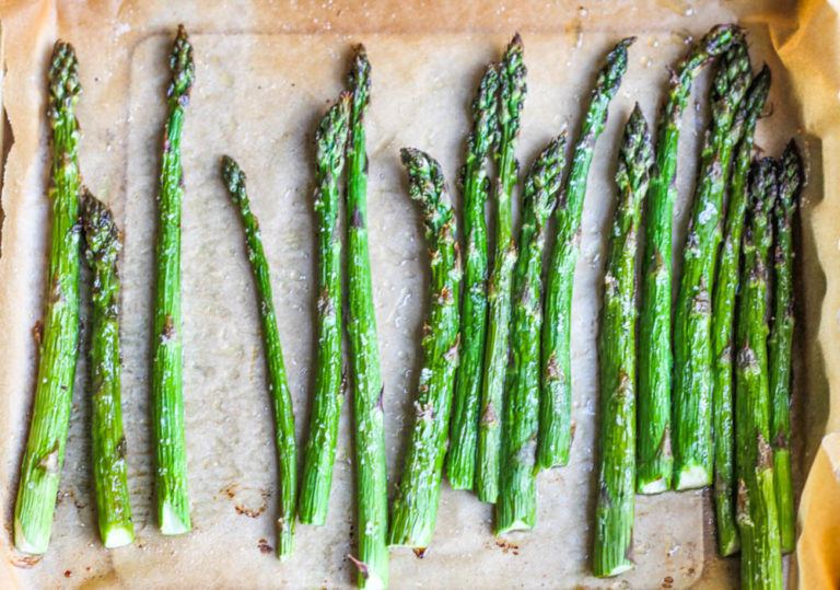 Roasted Asparagus Comfy Belly