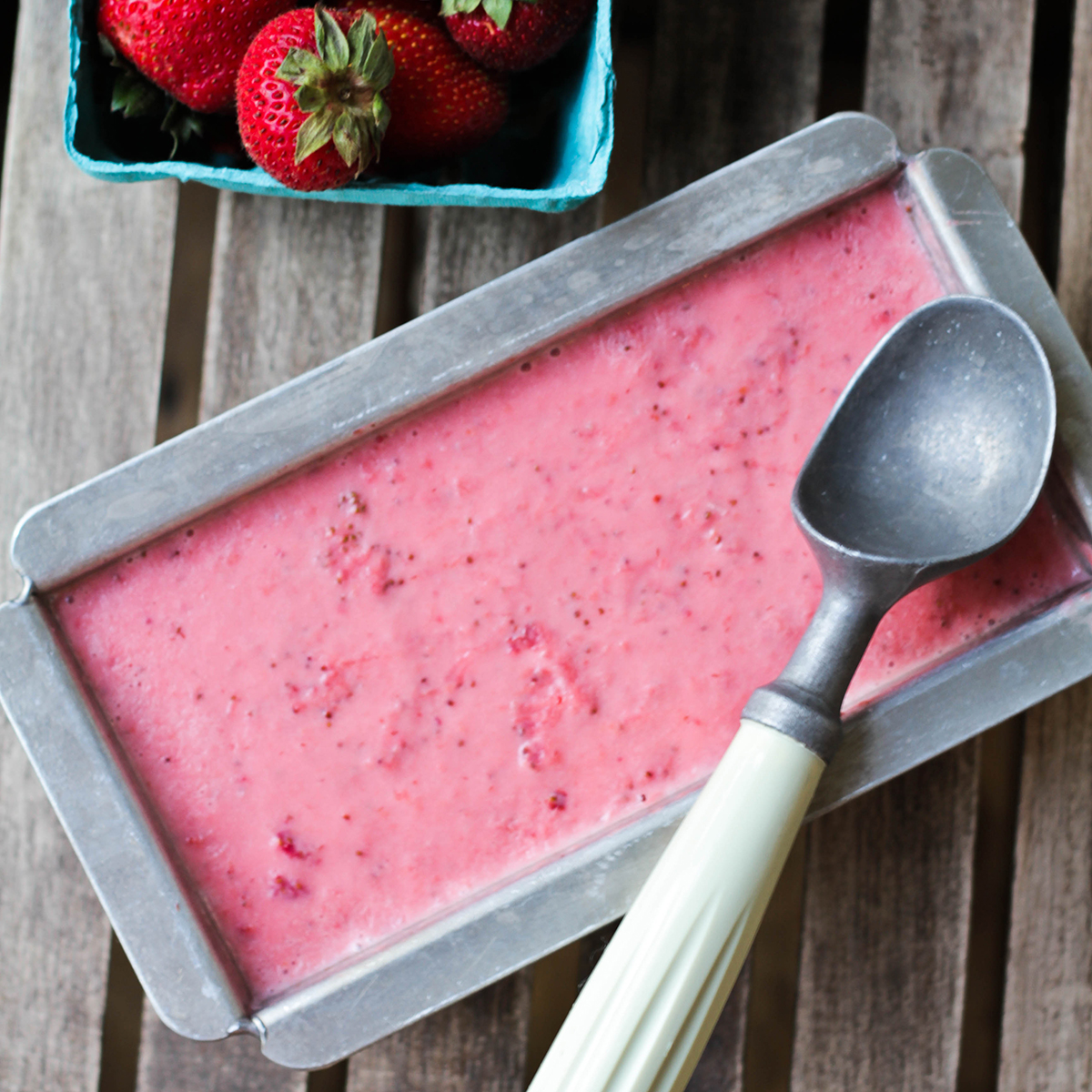 Strawberry Ripple FroYo