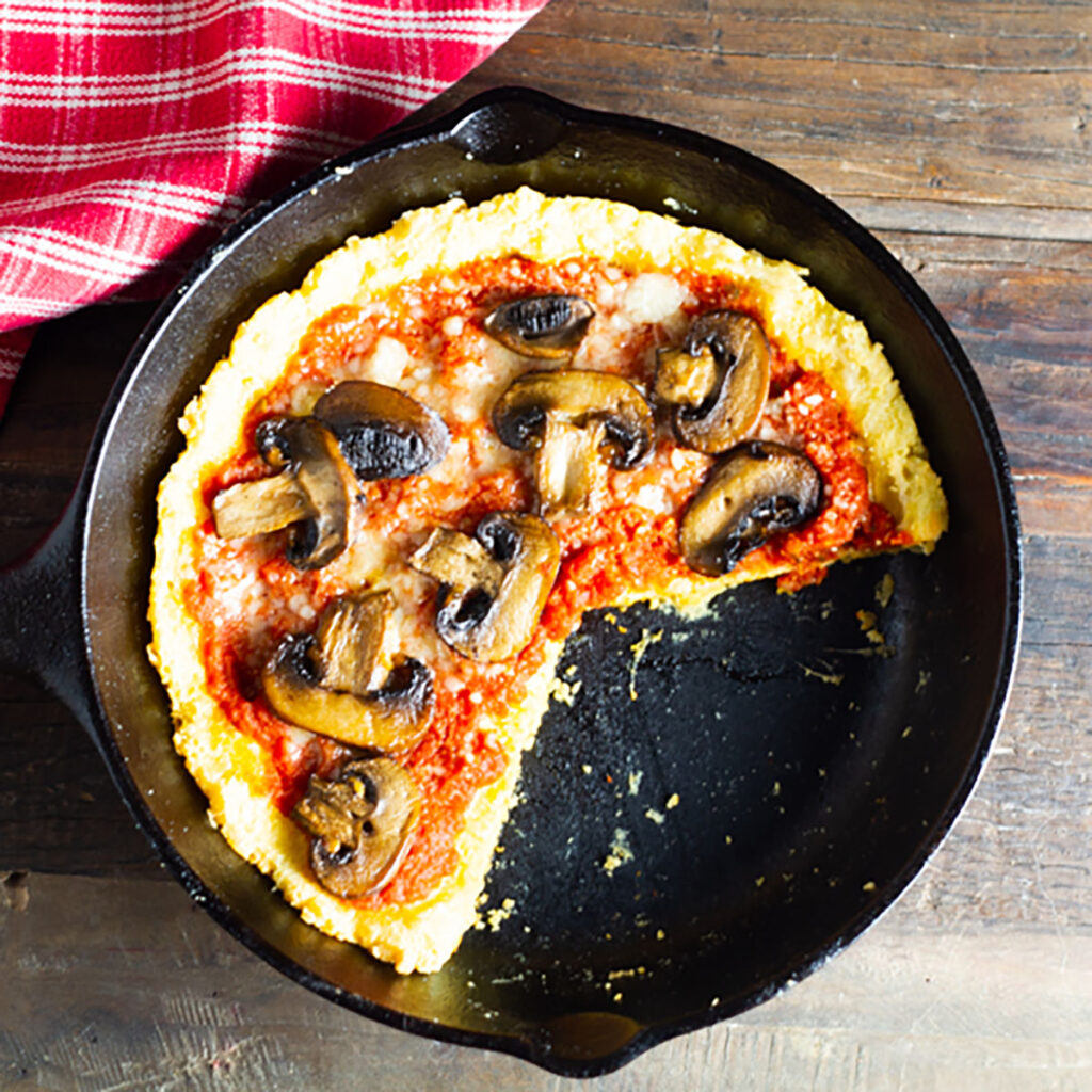 Deep Dish Pizza {almond & coconut flour}