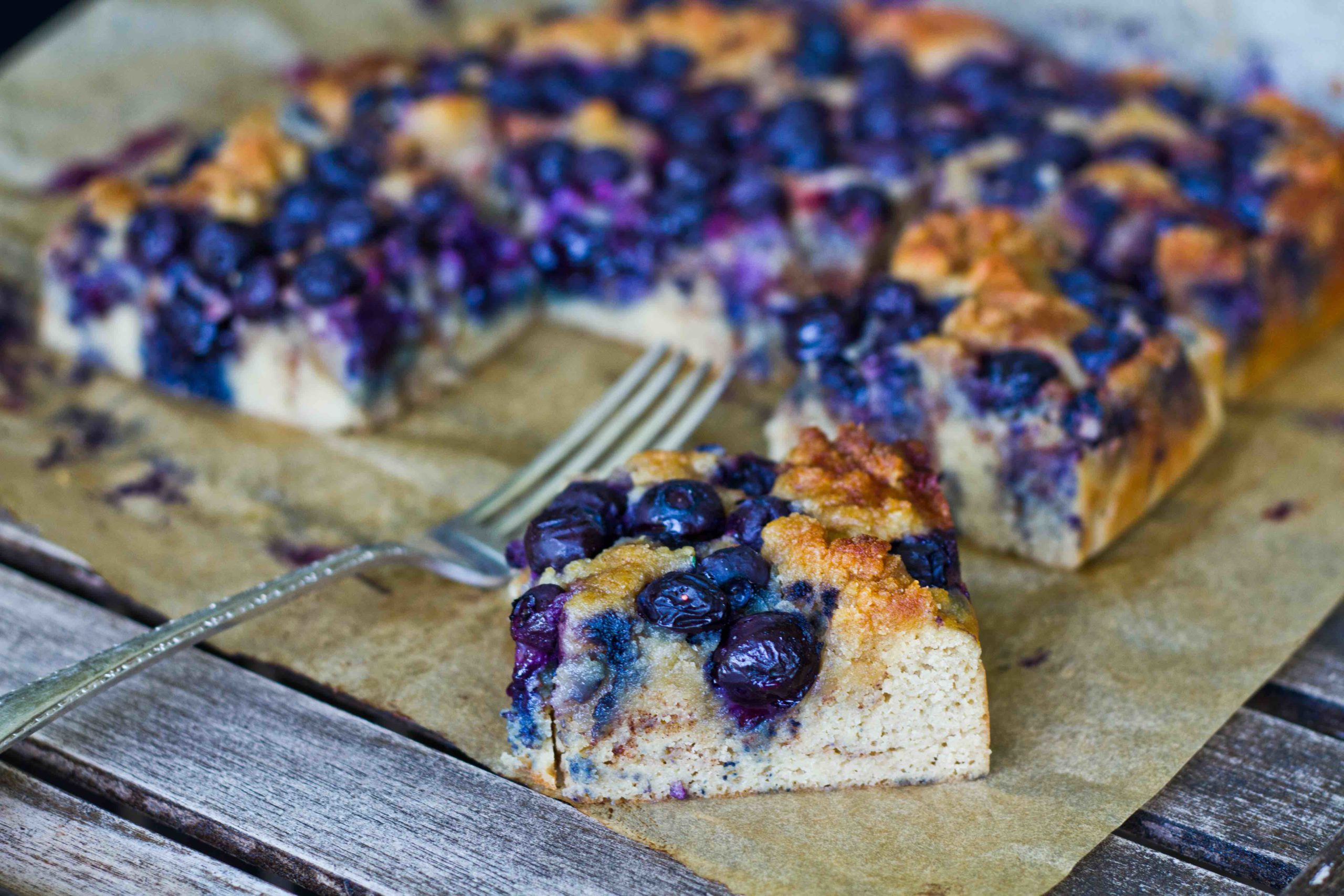 Blueberry Cinnamon Coffee Cake