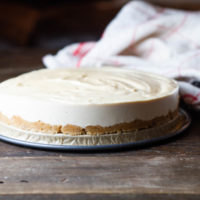 New York-Style Raw Cheesecake