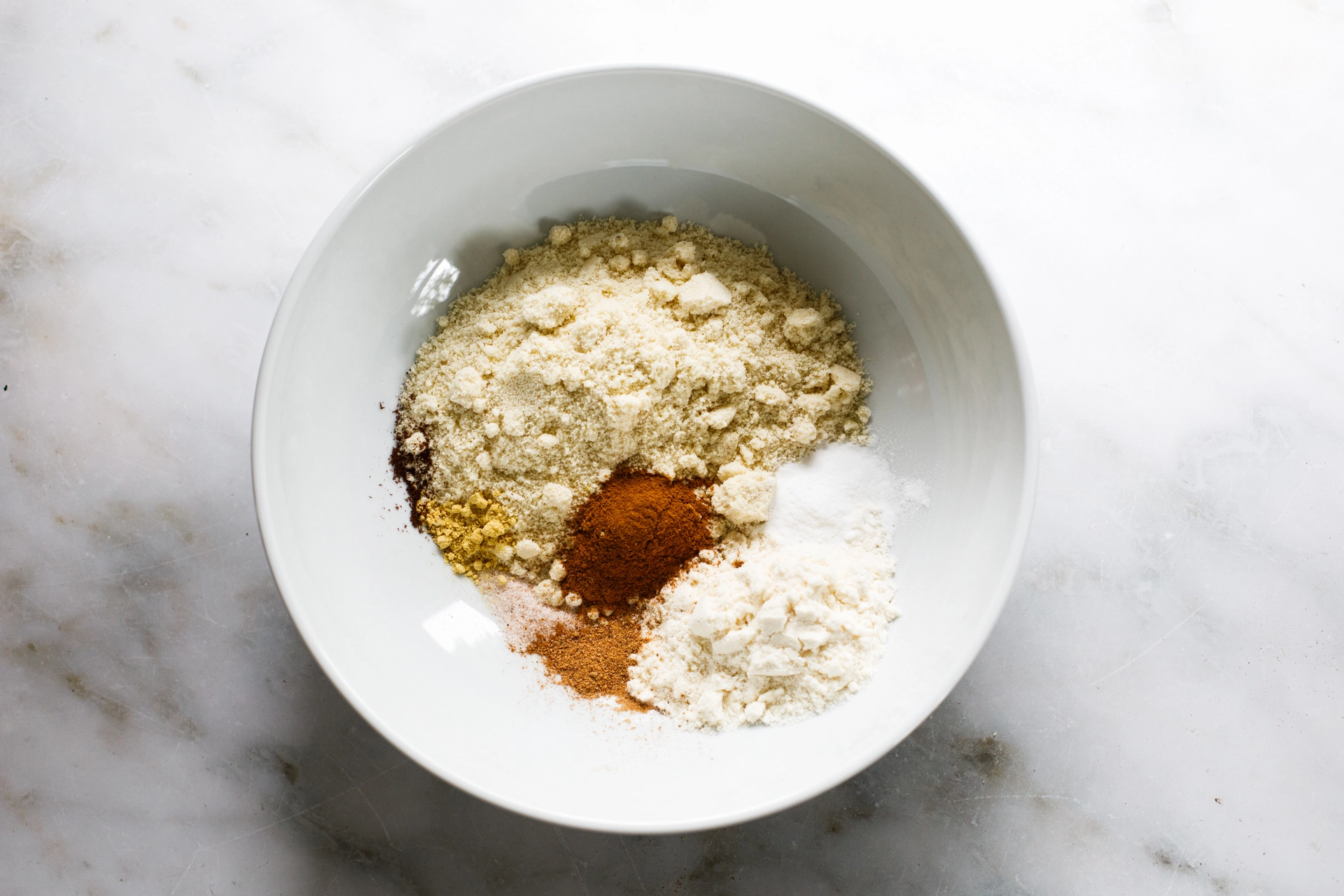 Carrot Cake dry ingredients