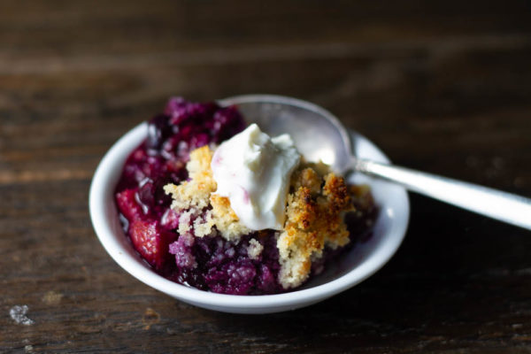 Berry Crumble {grain free} | Comfy Belly