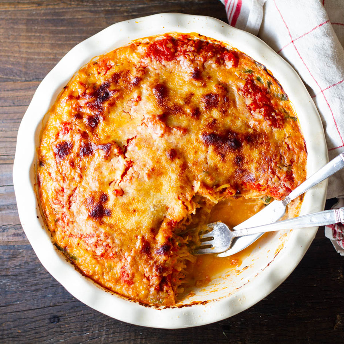 Spaghetti Squash Parmesan