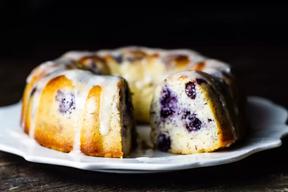 Blueberry Lemon Bundt Cake - Beyond The Chicken Coop